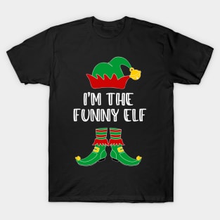 I'm The Funny Elf Matching Family Group ChristmasI'm The Funny Elf Matching Family Group Christmas T-Shirt